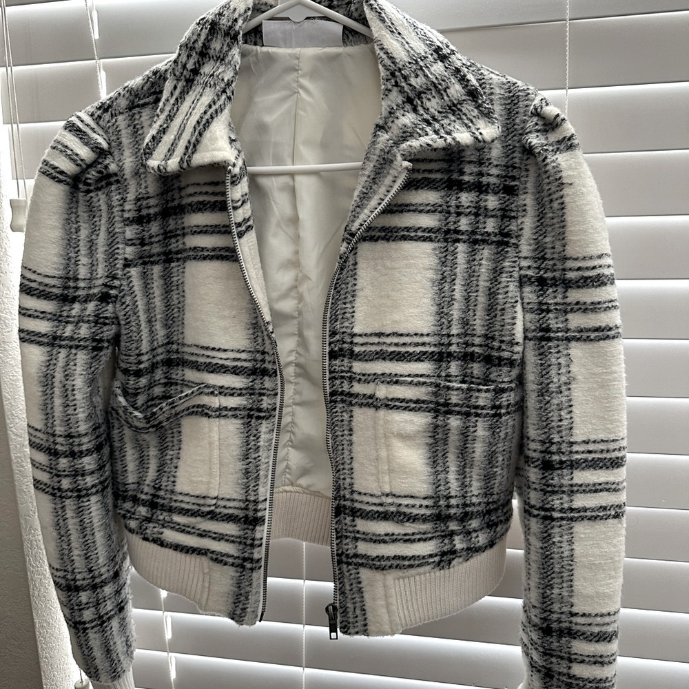 BB Dakota Steve Madden Plaid Jacket